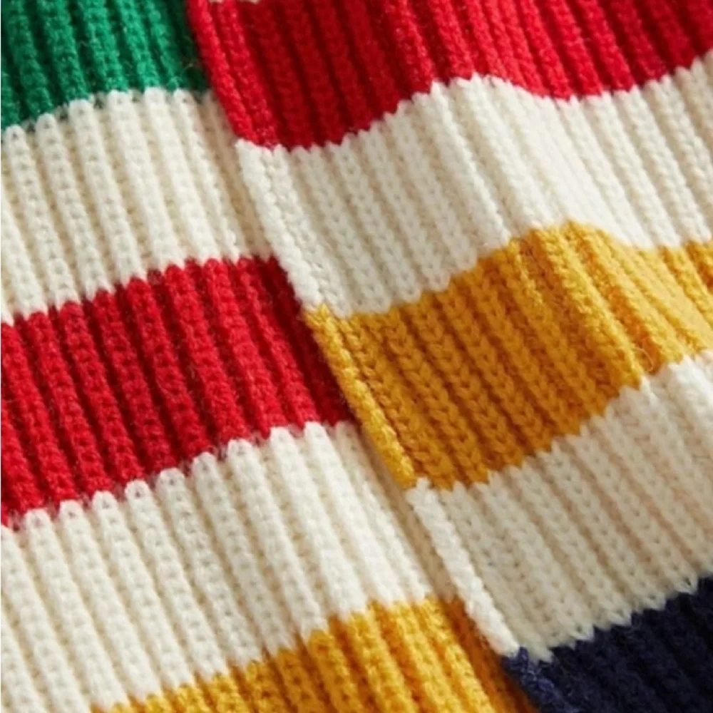SOLD Hudson’s Bay Knit Scarf - Picture 1 of 5